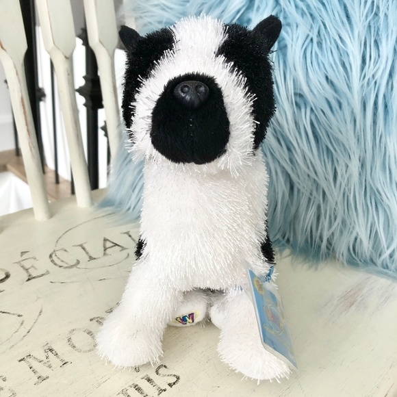 Webkinz, Boston Terrier, Ganz, Stuffed, Puppy, Dog, Toy, WITH CODE - Picture 4 of 13